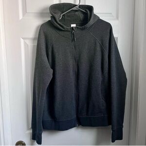 LOLE Gray Zip-Up Hoodie